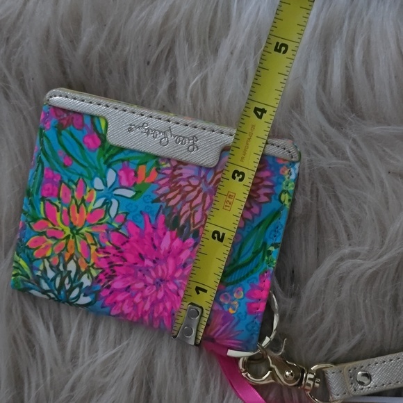 Lilly Pulitzer NWT Snap ID Card Case Walking On Sunshine - Picture 8 of 9